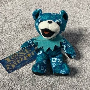 GRATEFUL DEAD Lost Sailor LIQUID BLUE BEANIE BEAR  Jerry Garcia Plush